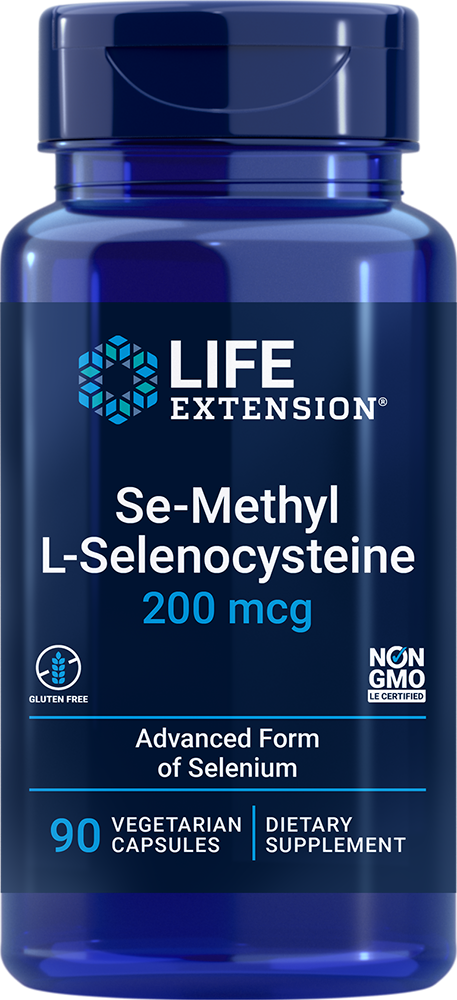 Se-methyl L-selenocysteine, 200 Mcg, 90 Vegetarian Capsules