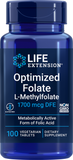 Optimized Folate, 1000 Mcg, 100 Vegetarian Tablets