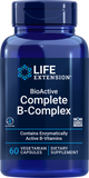 Bioactive Complete B-complex, 60 Vegetarian Capsules