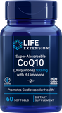 Super-absorbable Coq10 (ubiquinone) With D-limonene, 100 Mg, 60 Softgels