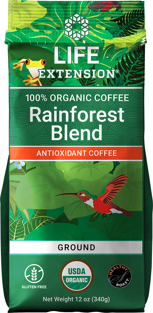 Rainforest Blend Ground Coffee, 12 Oz
