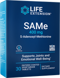 SAMe, 400 Mg, 30 Enteric-Coated Tablets