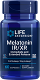 Melatonin Ir/xr, 60 Capsules
