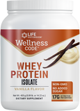 Wellness Code Whey Protein Isolate (Vanilla), 403 Grams