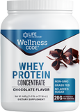 Wellness Code Whey Protein Concentrate (Chocolate), 640 Grams