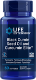 Black Cumin Seed Oil and Curcumin Elite Turmeric Extract, 60 Softgels