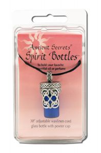 Ancient Secrets Aromatherapy Spirit Bottle Necklace Celtic