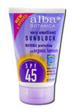 Alba Botanica Sun Care Products Sun SPF 30 Water Resistant\/Natural Lavender 1 oz