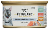 PetGuard Cat Food Savory Seafood Dinner 3 oz. can