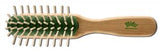 Widu Widu Ash Wood Bristle Hairbrushes Rectangle Travel with Removable Head