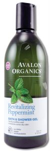 Avalon Organic Botanicals Organic Botanicals Shower Gels Peppermint 12 oz