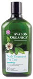 Avalon Organic Botanicals Special Hair Care Scalp Treatment Tea Tree Shampoo 11 oz