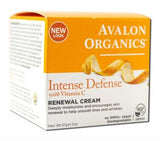Avalon Organic Botanicals Intense Defense with Vitamin C Renewal Facial Creme 2 oz