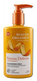 Avalon Organic Botanicals Intense Defense with Vitamin C Hydrating Cleansing Milk 8.5 oz