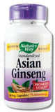 Nature's Way Standardized Herbal Extracts Ginseng Asian 60 caps