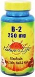 Nature's Life Vitamin B-2 250 mg 100 TAB
