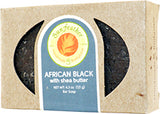 Sunfeather Soap African Black Bar Soap 4.3 OZ
