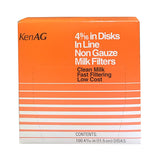 KenAg Non-Gauze Milk Filter Disks D506 4-9 16in Box 100