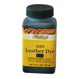 Fiebings Leather Dye Black 4 fl oz