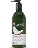 Avalon Hand & Body Lotion Moisturizing Coconut 12 fl oz