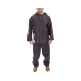 Tingley TuffEnuff Plus Rain Suit with Hood Medium Navy