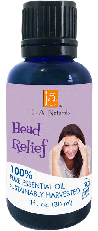 L A Naturals Head Relief Oil 1 OZ