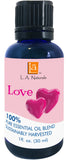 L A Naturals Essential Love Oil 1 OZ