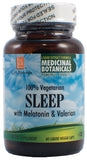L A Naturals Sleep w/Valerian & Melatonin 60 VGC