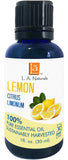L A Naturals Lemon Essential Oil 1 OZ