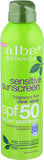 Alba Botanica Cont Spray Sunscreen SPF50 6 OZ