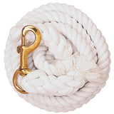 Weaver Leather Cotton Lead Rope White 5 8in x 10 ft