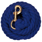 Weaver Leather Cotton Lead Rope Blue 5 8in x 10 ft