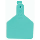 Z Tags Z1 NoSnag Blank Calf Tags Turquoise 25's
