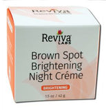 Reviva Labs Night Creams Brown Spot and Skin Lightening Night Cream 1 oz