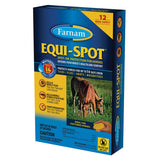 Farnam Equi-Spot Spot-On Protection for Horses 10 ml x 6 12 week supply