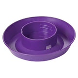 Miller Little Giant Plastic Screw-On Poultry Waterer Base for Quart Jar Purple