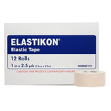 Johnson and Johnson Elastikon Elastic Tape 1' x 2.5 yds 12's