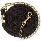 Weaver Leather Poly Lead with Chain Black