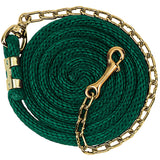Weaver Leather Poly Lead with Chain Hunter
