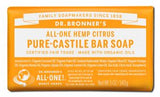 Dr Bronners Organic Bar Soaps Pure Castile Citrus Orange