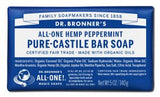 Dr Bronners Organic Bar Soaps Pure Castile Peppermint 5 oz