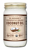 Dr Bronners Organic Virgin Coconut Oil White Kernel 14 oz