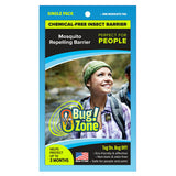 0Bug Zone Mosquito Repelling Barrier for People Each