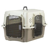 Pet Lodge Double Door Plastic and Wire Dog Crate Small 28inL