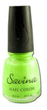 Earthly Delights Savina Nail Polish Green Neon S74076