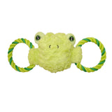 Jolly Pets Jolly Tug-A-Mals Dog Toy Small Frog