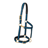 Weaver Leather Padded Adjustable Halter Medium Blue