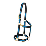 Weaver Leather Padded Adjustable Halter Large Blue