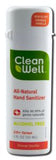 Cleanwell Natural Hand Santizer Spray Orange Vanilla 1 oz