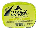Clearly Natural Soaps Glycerine Soaps Cucumber 4 oz